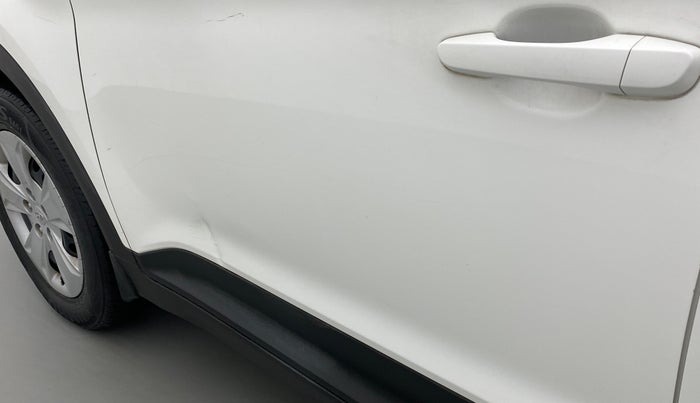 2019 Hyundai Creta E PLUS 1.6 PETROL, Petrol, Manual, 43,963 km, Front passenger door - Slightly dented