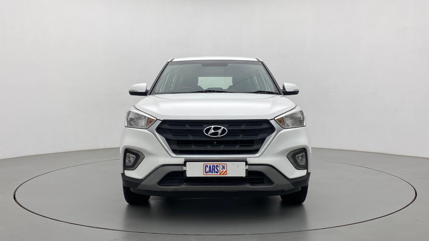 2019 Hyundai Creta E PLUS 1.6 PETROL, Petrol, Manual, 43,963 km, Front