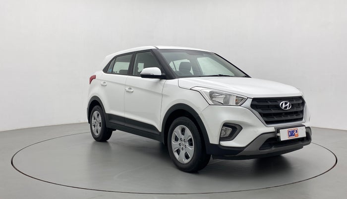 2019 Hyundai Creta E PLUS 1.6 PETROL, Petrol, Manual, 43,963 km, Right Front Diagonal