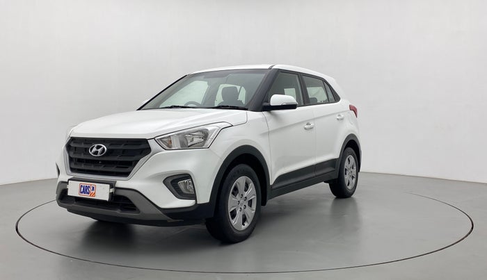 2019 Hyundai Creta E PLUS 1.6 PETROL, Petrol, Manual, 43,963 km, Left Front Diagonal