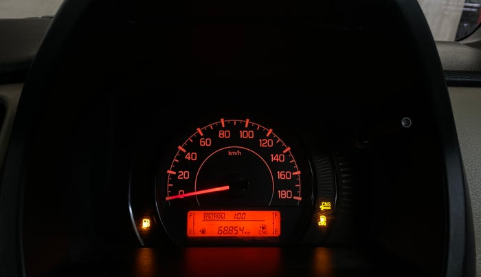 2019 Maruti New Wagon-R LXI CNG 1.0, CNG, Manual, 68,846 km, Odometer Image