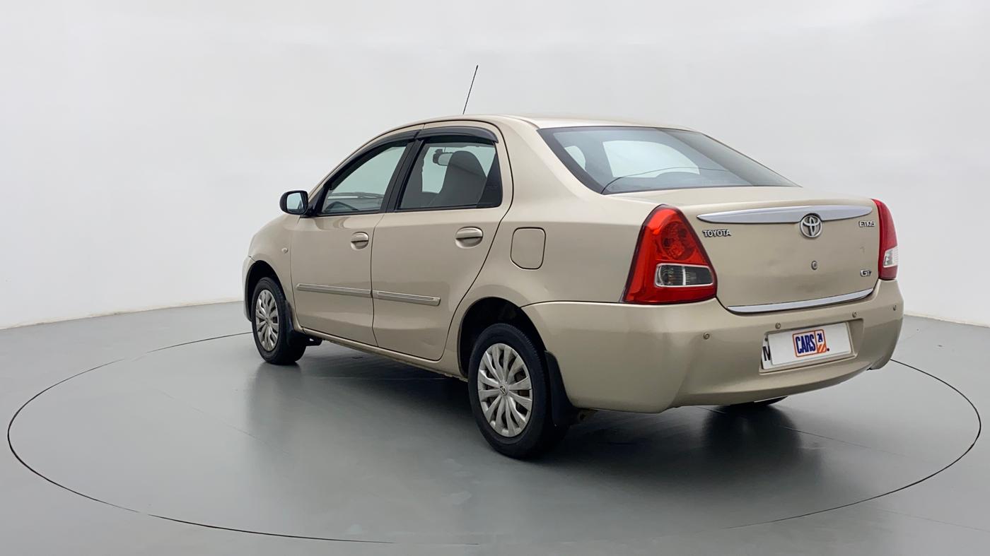 2012 Toyota Etios GD, Diesel, Manual, 93,534 km, Left Back Diagonal