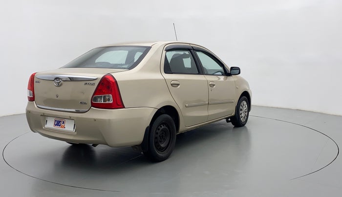 2012 Toyota Etios GD, Diesel, Manual, 93,534 km, Right Back Diagonal