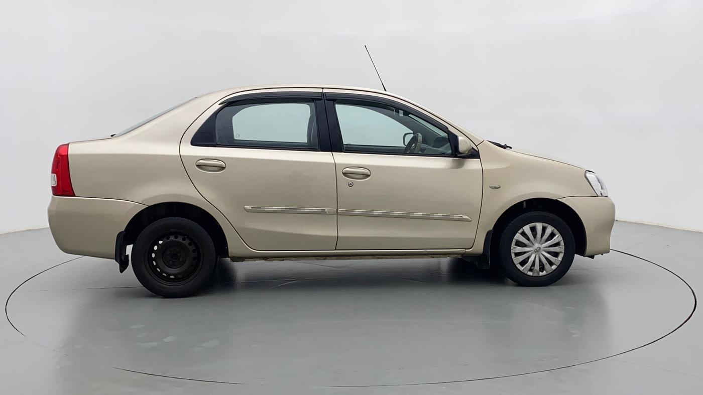 2012 Toyota Etios GD, Diesel, Manual, 93,534 km, Right Side