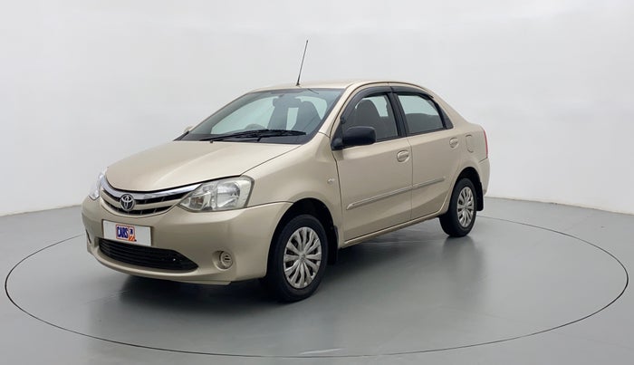 2012 Toyota Etios GD, Diesel, Manual, 93,534 km, Left Front Diagonal