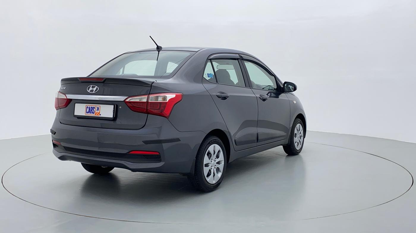2019 Hyundai Xcent S 1.2, Petrol, Manual, 10,014 km, Right Back Diagonal (45- Degree) View