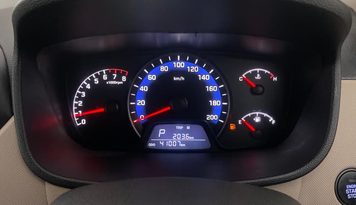 2015 Hyundai Xcent SX AT 1.2 (O), Petrol, Automatic, 41,007 km, Odometer Image