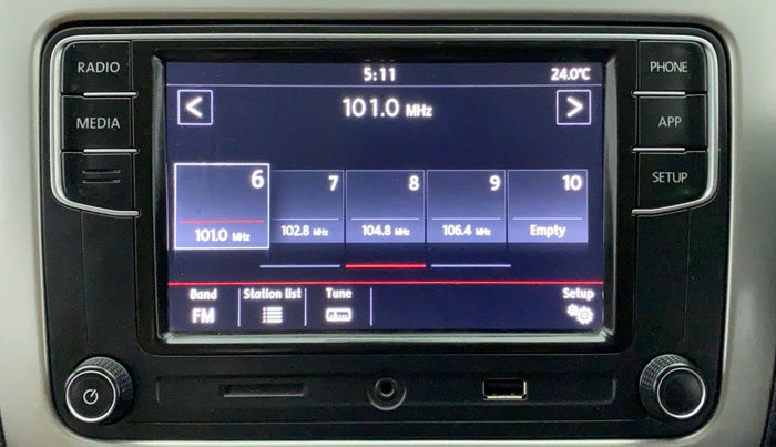 2018 Volkswagen Ameo HIGHLINE PLUS DSG 1.5, Diesel, Automatic, 82,018 km, Infotainment System