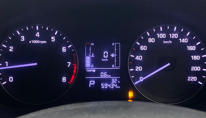 2016 Hyundai Creta SX PLUS AT 1.6 PETROL, Petrol, Automatic, 59,433 km, Odometer Image