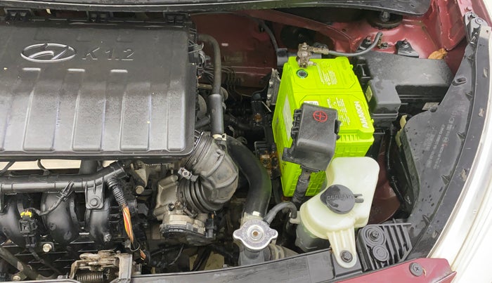 2015 Hyundai Grand i10 SPORTZ 1.2 KAPPA VTVT, Petrol, Manual, 1,01,302 km, Engine View - Left