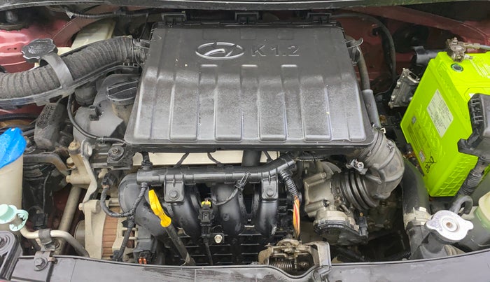 2015 Hyundai Grand i10 SPORTZ 1.2 KAPPA VTVT, Petrol, Manual, 1,01,302 km, Engine View