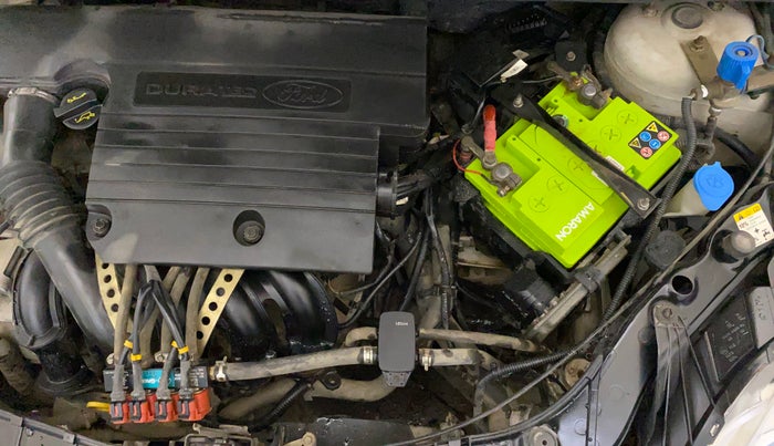 2015 Ford Figo TITANIUM 1.2 PETROL, CNG, Manual, 51,272 km, Engine View - Left