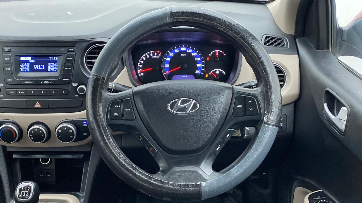 2016 Hyundai Xcent S 1.2, Petrol, Manual, 29,568 km, Steering Wheel Close Up