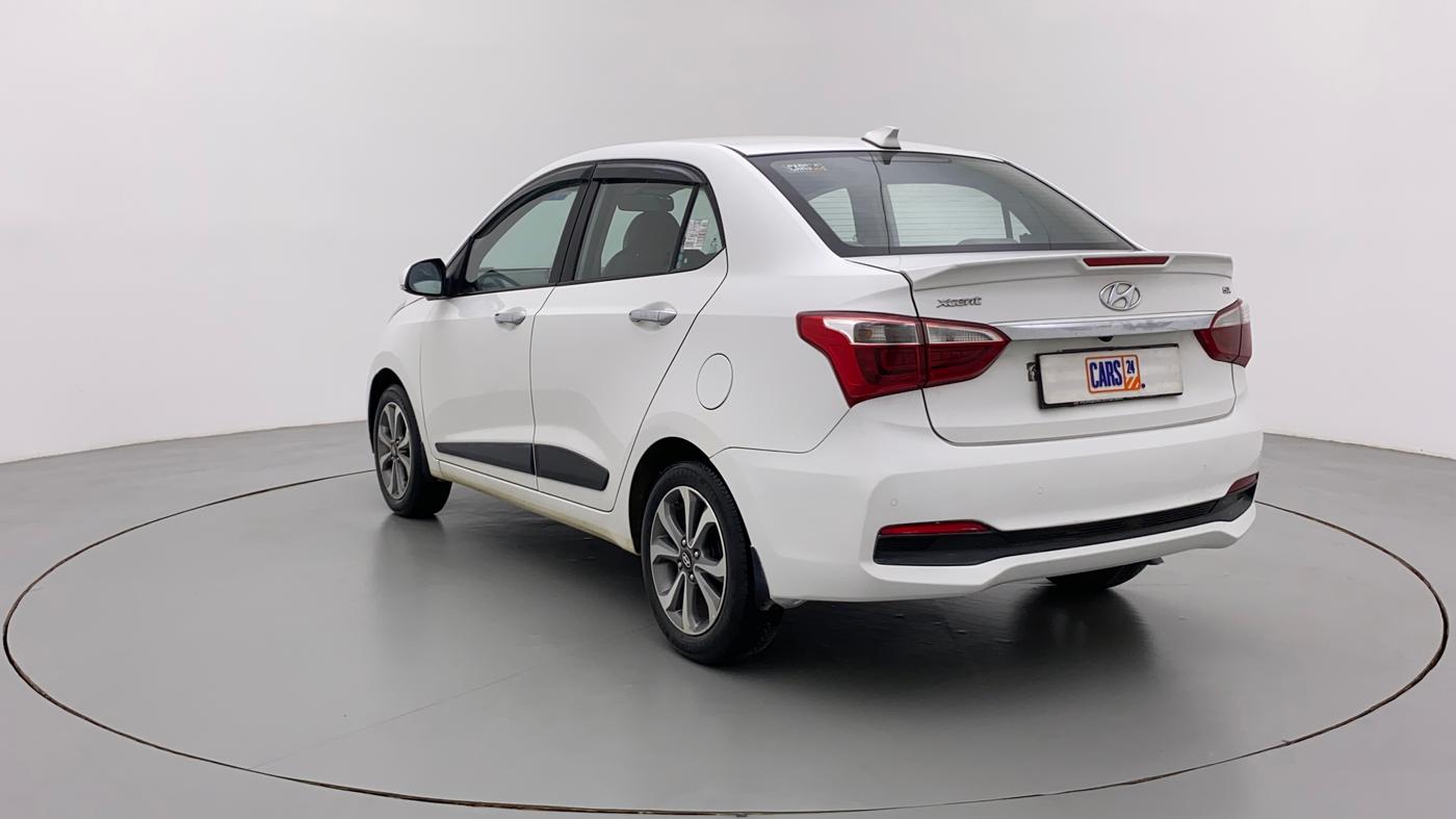 2018 Hyundai Xcent SX 1.2 (O), Petrol, Manual, 12,880 km, Left Back Diagonal