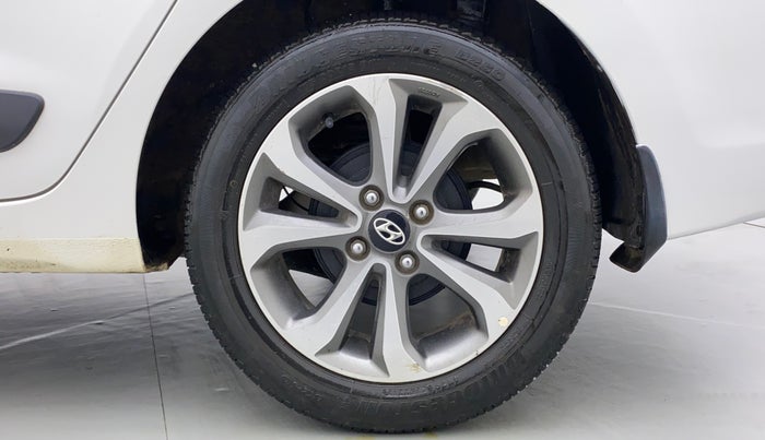 2018 Hyundai Xcent SX 1.2 (O), Petrol, Manual, 12,880 km, Left Rear Wheel