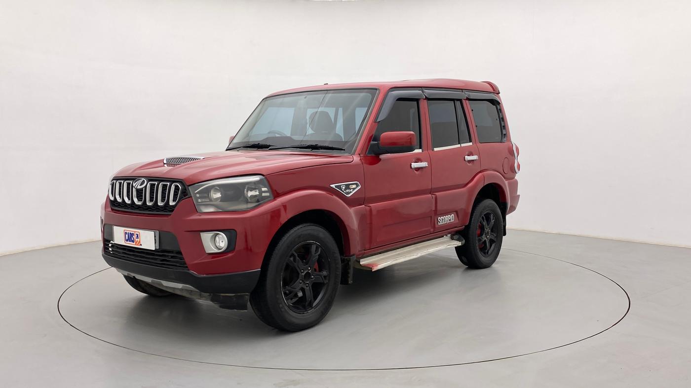 2018 Mahindra Scorpio S5, CNG, Manual, 86,360 km, Left Front Diagonal