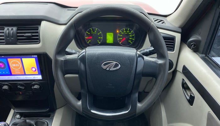 2018 Mahindra Scorpio S5, Diesel, Manual, 86,360 km, Steering Wheel Close Up