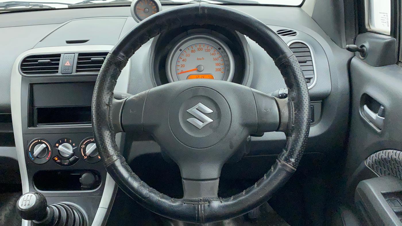 2012 Maruti Ritz VXI, Petrol, Manual, 54,241 km, Steering Wheel Close Up