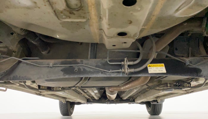 2012 Maruti Ritz VXI, Petrol, Manual, 54,241 km, Rear Underbody
