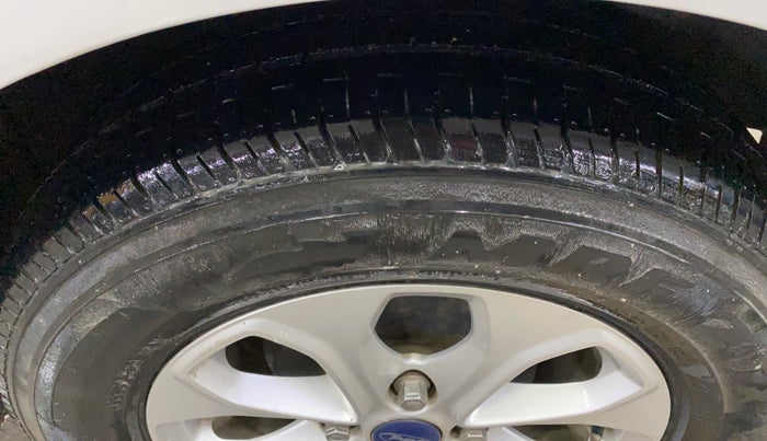 2017 Ford Figo Aspire TITANIUM 1.2 PETROL, Petrol, Manual, 52,248 km, Left Rear Tyre Tread