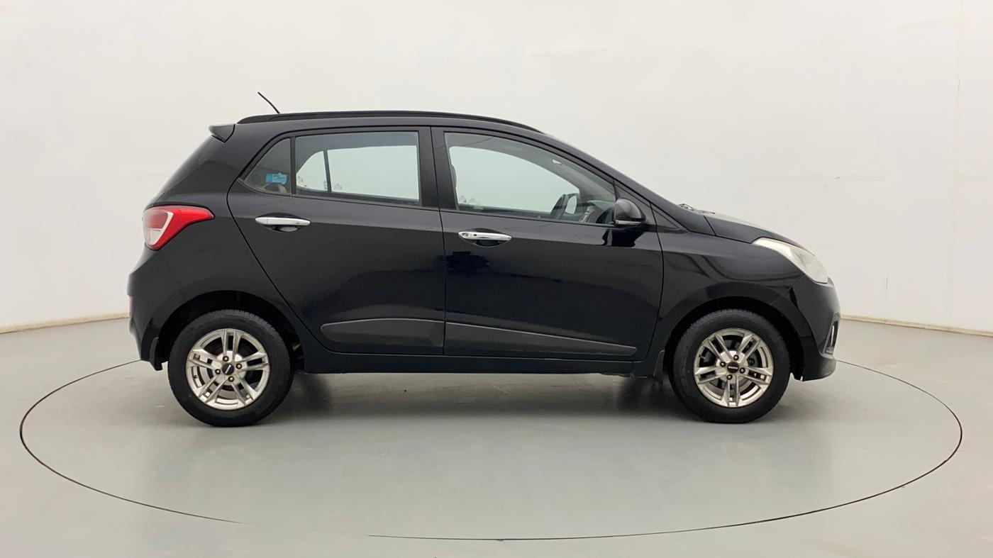 2014 Hyundai Grand i10 SPORTZ AT 1.2 KAPPA VTVT, Petrol, Automatic, 86,050 km, Right Side View