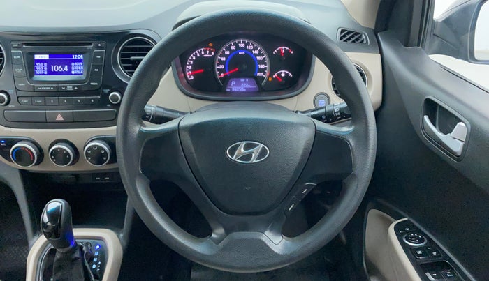 2014 Hyundai Grand i10 SPORTZ AT 1.2 KAPPA VTVT, Petrol, Automatic, 86,050 km, Steering Wheel Close Up