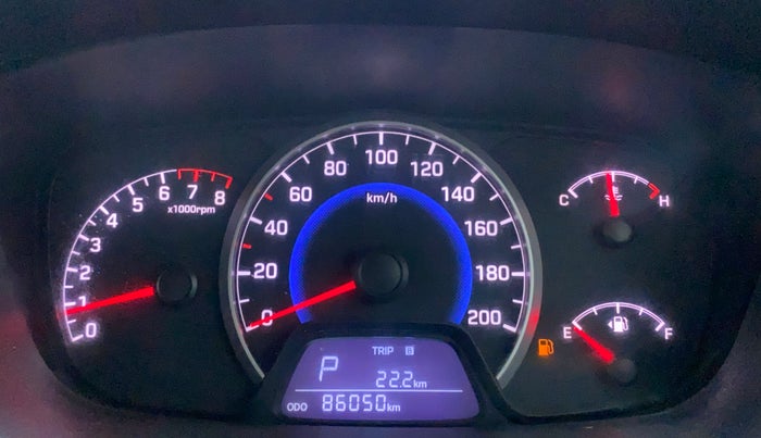 2014 Hyundai Grand i10 SPORTZ AT 1.2 KAPPA VTVT, Petrol, Automatic, 86,050 km, Odometer Image