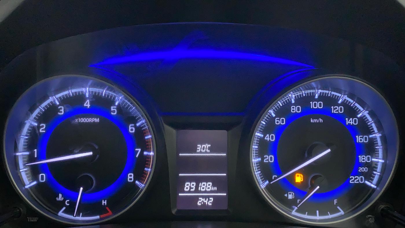 2019 Maruti Baleno DELTA PETROL 1.2, Petrol, Manual, 89,185 km, Odometer Image