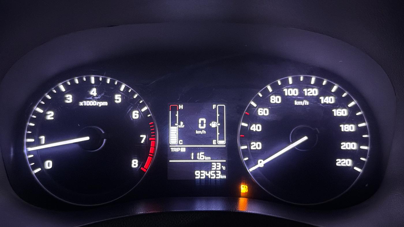 2016 Hyundai Creta SX PLUS 1.6 PETROL, Petrol, Manual, 93,443 km, Odometer Image