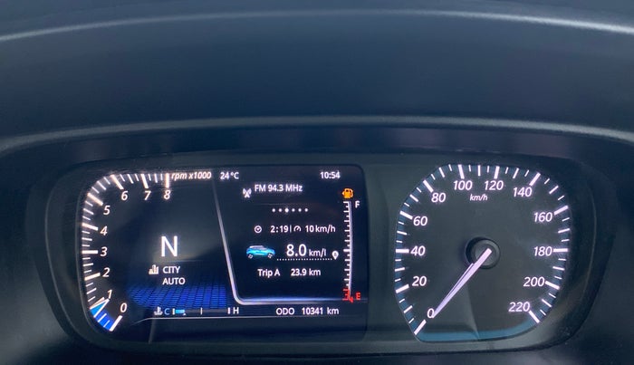 2022 Tata PUNCH CREATIVE 1.2 AMT KAZIRANGA EDITION , Petrol, Automatic, 10,340 km, Odometer Image