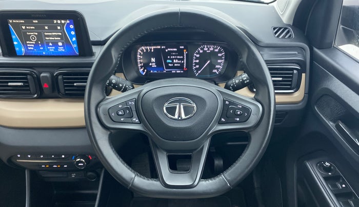 2022 Tata PUNCH CREATIVE 1.2 AMT KAZIRANGA EDITION , Petrol, Automatic, 10,340 km, Steering Wheel Close Up