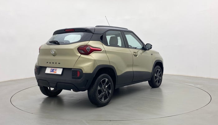 2022 Tata PUNCH CREATIVE 1.2 AMT KAZIRANGA EDITION , Petrol, Automatic, 10,340 km, Right Back Diagonal