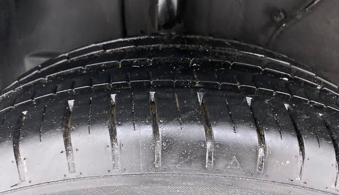 2022 Tata PUNCH CREATIVE 1.2 AMT KAZIRANGA EDITION , Petrol, Automatic, 10,340 km, Right Rear Tyre Tread