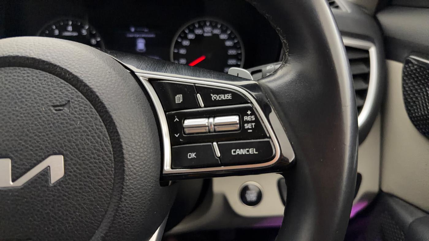 2022 KIA SELTOS HTX IVT 1.5 PETROL, Petrol, Automatic, 33,516 km, Adaptive Cruise Control