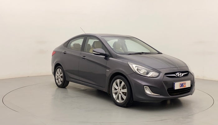 2012 Hyundai Verna FLUIDIC 1.6 CRDI SX, Diesel, Manual, 1,06,243 km, Right Front Diagonal