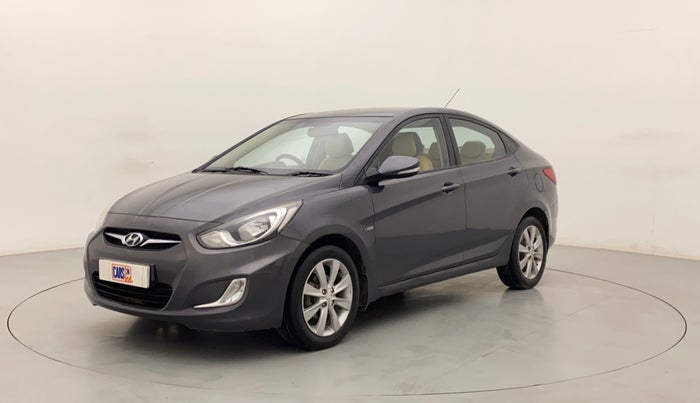 2012 Hyundai Verna FLUIDIC 1.6 CRDI SX, Diesel, Manual, 1,06,243 km, Left Front Diagonal