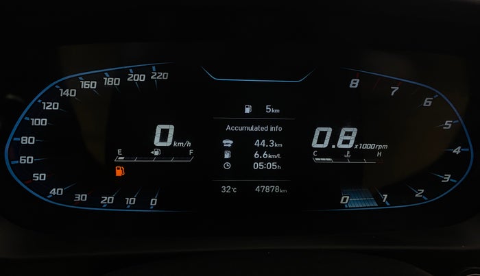 2021 Hyundai NEW I20 ASTA 1.2 MT, Petrol, Manual, 47,875 km, Odometer Image