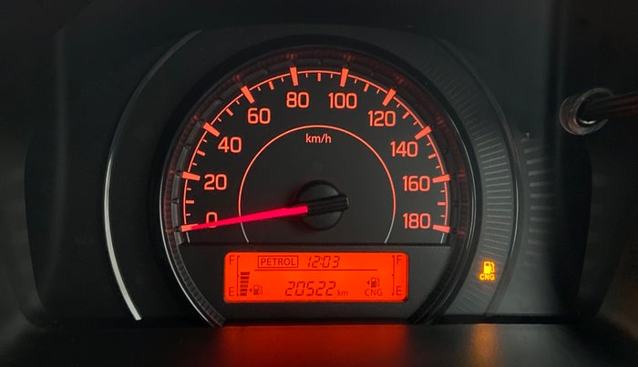2021 Maruti New Wagon-R 1.0 Lxi (o) cng, CNG, Manual, 20,677 km, Odometer Image
