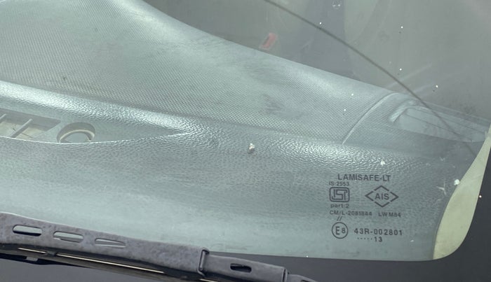2013 Maruti Swift Dzire VXI, Petrol, Manual, 67,902 km, Front windshield - Minor spot on windshield