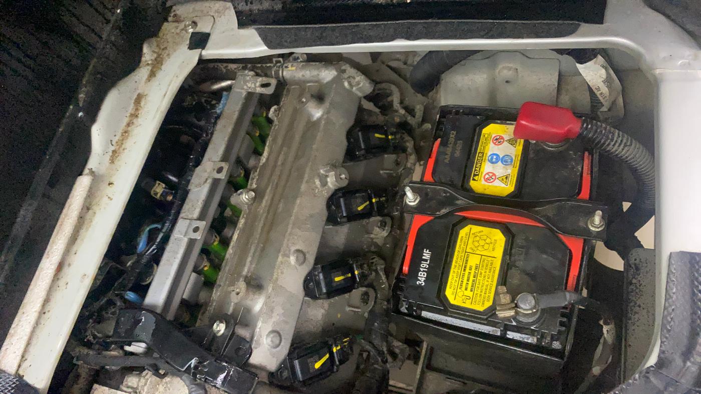 2023 Maruti Eeco 5 STR AC, Petrol, Manual, 6,694 km, Engine View - Left