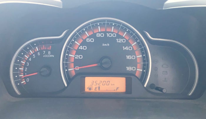 2015 Maruti Alto K10 VXI, Petrol, Manual, 35,164 km, Odometer Image