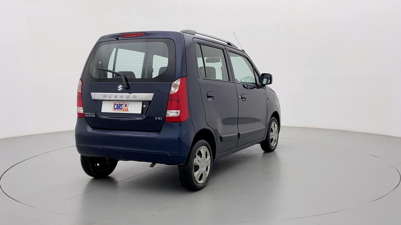 2018 Maruti Wagon R 1.0 VXI, Petrol, Manual, 66,794 km, Right Back Diagonal