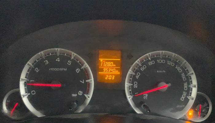 2015 Maruti Swift Dzire VXI, Petrol, Manual, 95,456 km, Odometer Image