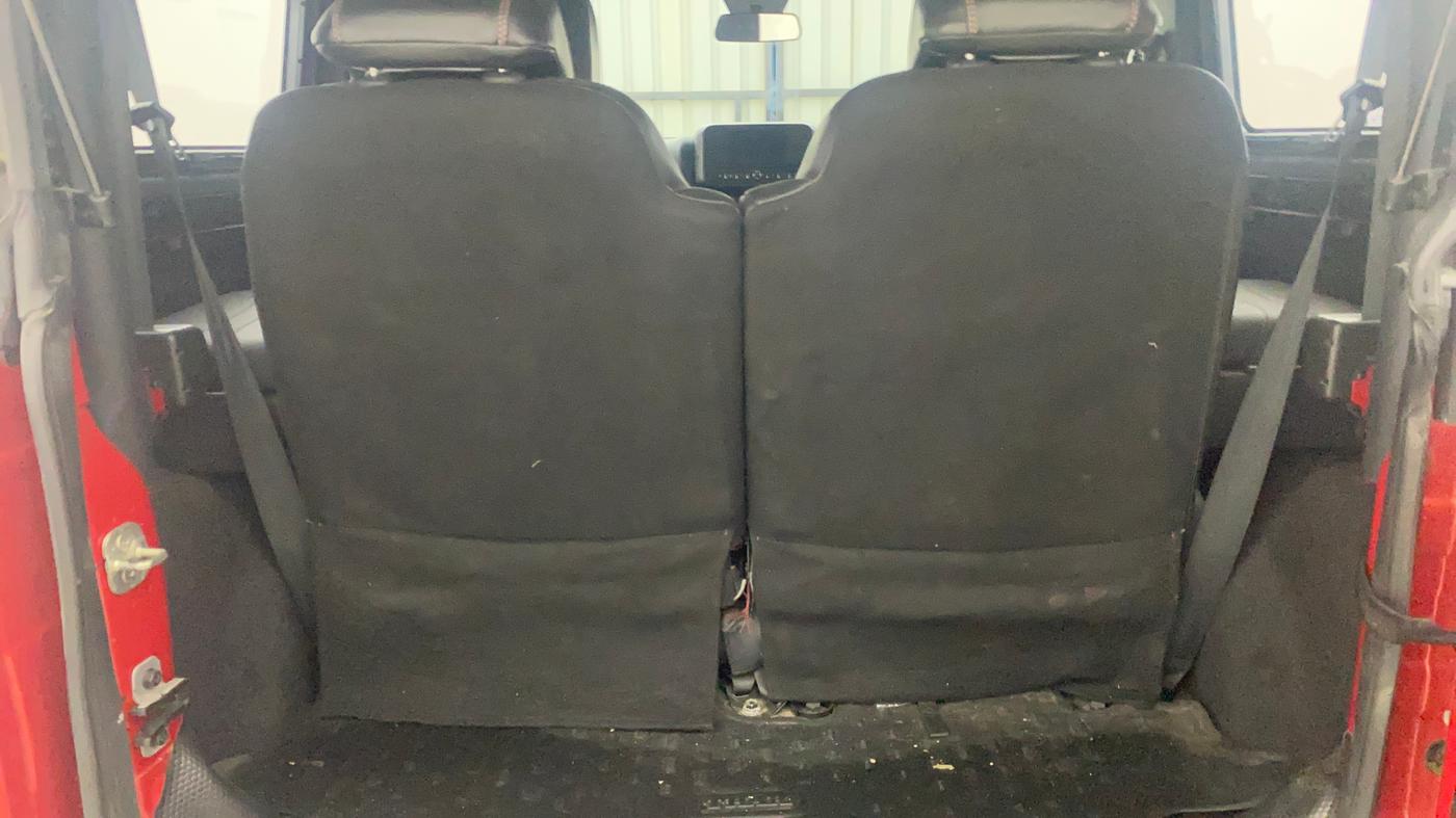 2021 Mahindra Thar LX HT PETROL 4WD MT, Petrol, Manual, 43,697 km, Boot Inside