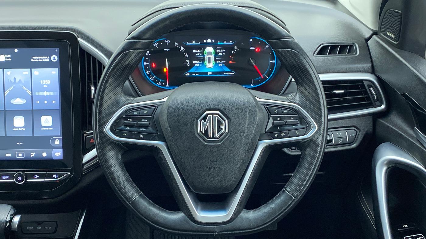 2020 MG HECTOR SHARP DCT PETROL, Petrol, Automatic, 18,055 km, Steering Wheel Close Up