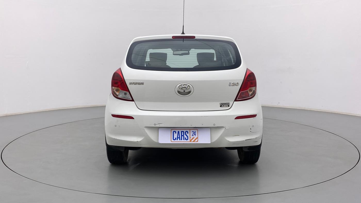2013 Hyundai i20 SPORTZ 1.2, Petrol, Manual, 72,326 km, Back/Rear