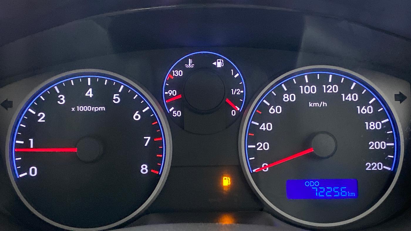 2013 Hyundai i20 SPORTZ 1.2, Petrol, Manual, 72,326 km, Odometer Image