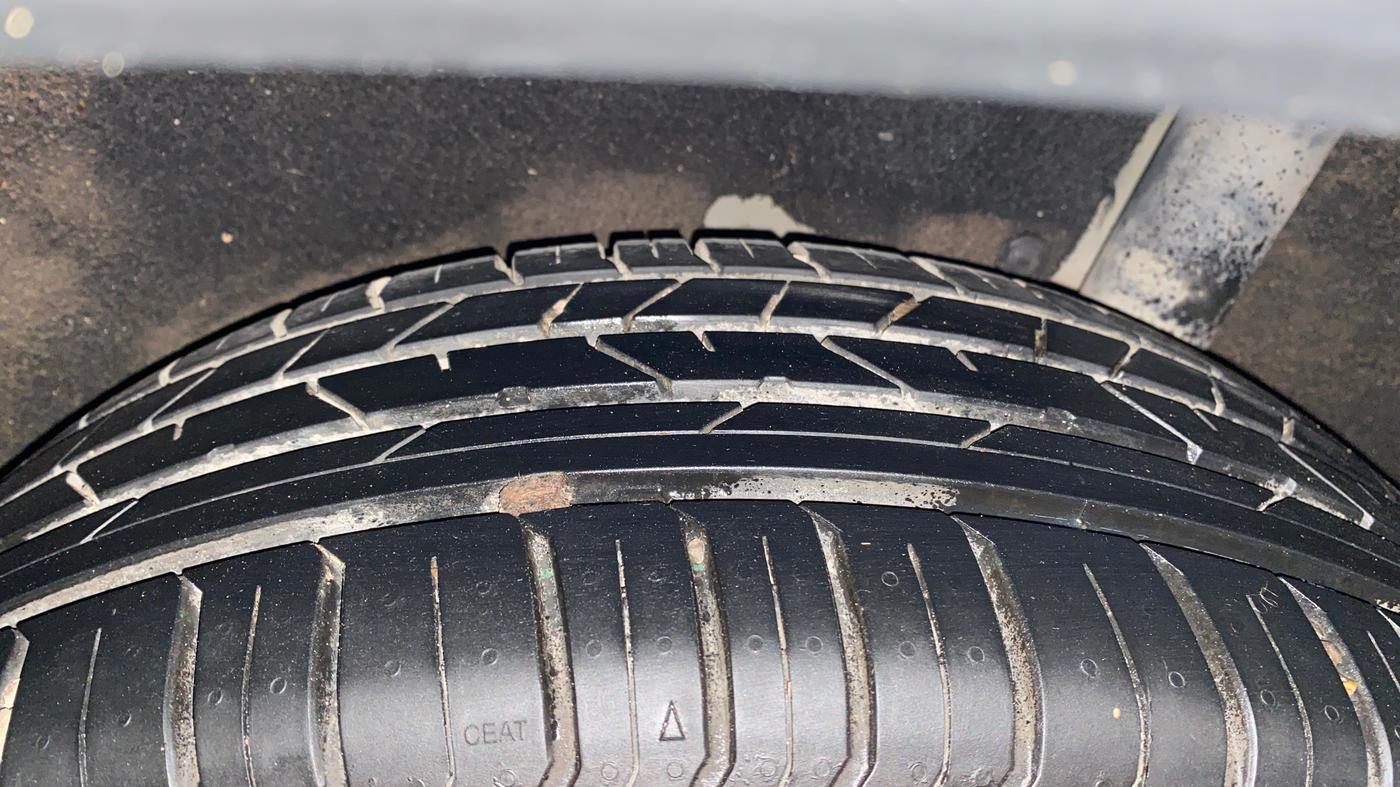 2017 Maruti Vitara Brezza ZDI, Diesel, Manual, 58,534 km, Left Rear Tyre Tread
