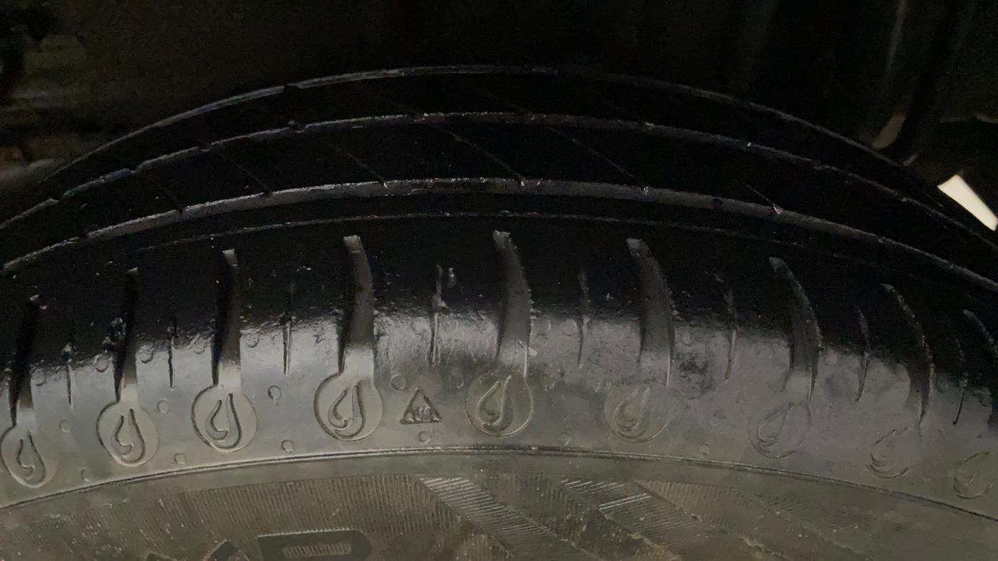 2022 Tata Tiago XZ PLUS CNG, CNG, Manual, 34,672 km, Left Rear Tyre Tread