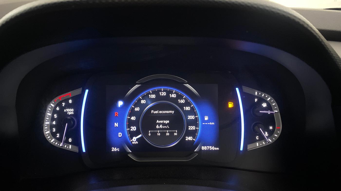 2021 Hyundai Creta SX (O) 1.4 TURBO DCT, Petrol, Automatic, 88,756 km, Odometer Image